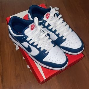 Nike Dunk Low Retro Valerian Blue Size 8, Great condition